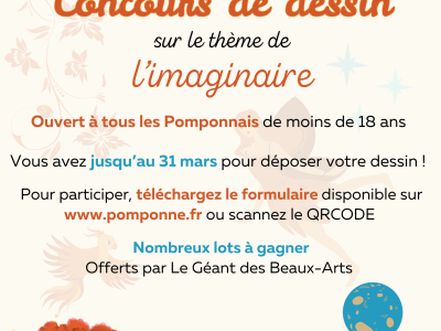 Concours de dessin à Pomponne ! Édition 2026